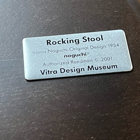 Rocking Stool by Isamu Noguchi for Vitra - Picture 3 of 8